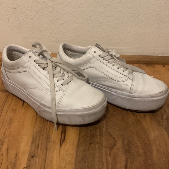 white platform vans - Picture 2 of 4